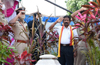 Kannada Rajyotsava celebrated with  patriotic fervour
